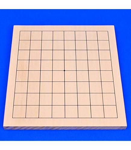 Amazon | 木製囲碁盤 本榧に次ぐ ヒバ材9・13路盤（裏表）入門にも